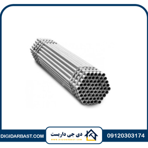 لوله ۶ متری نو با ورق فولاد مبارکه کیلویی